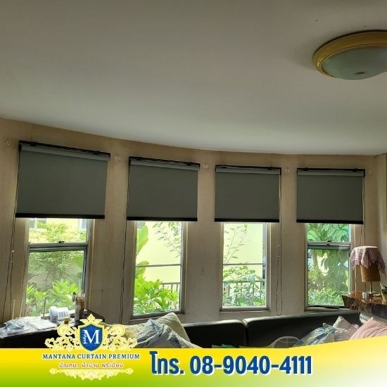 รับติดตั้งม่านม้วน